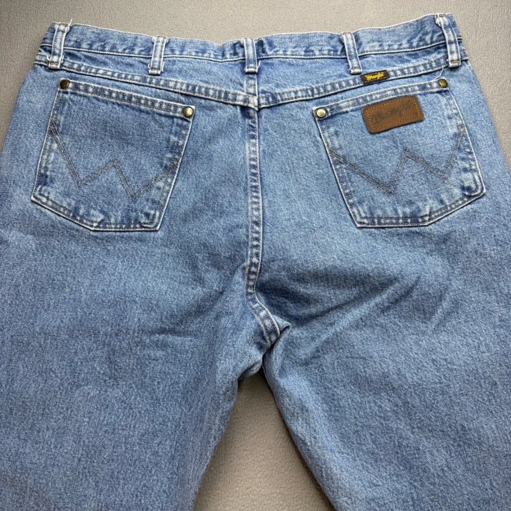 Wrangler Jeans 47MWZ Premium Performance Regular Fit 38x30 (FIT37x29) Blue Denim